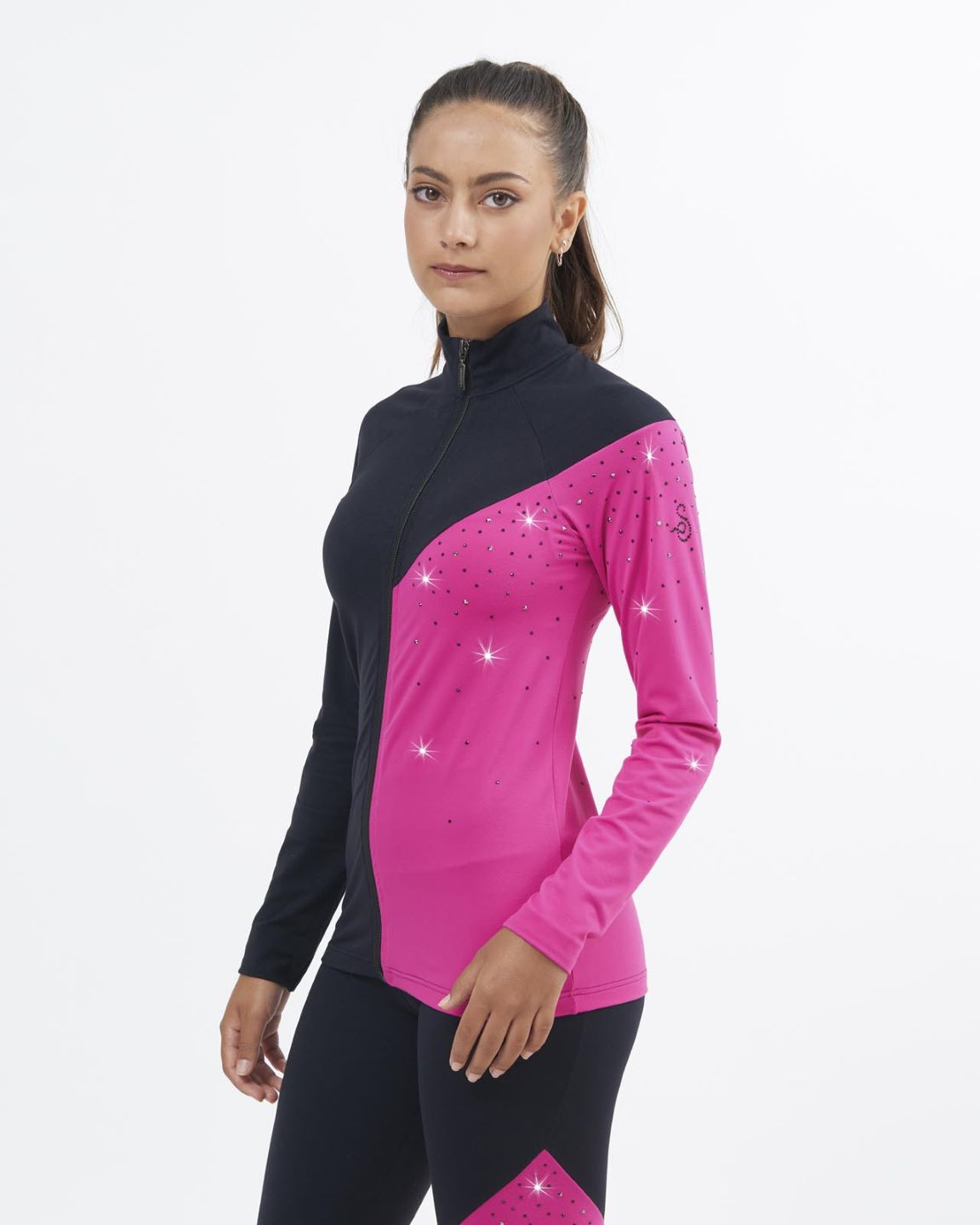 SAGESTER TUTA ART.210 NERA E FUCSIA